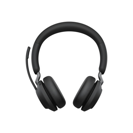 Jabra Evolve2 65 UC Stereo - Cuffie con microfono - on-ear - Bluetooth - senza fili - USB-C - isolamento dal rumore - nero - co