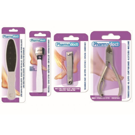 Kit pedicure 4 pz Tagliaunghie - Tronchese - Lima - Tagliacalli