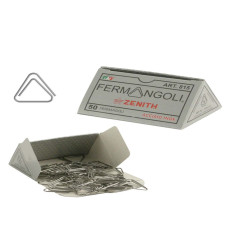 Fermangoli Zenith 815 - acciaio inox - Zenith - conf. 50 pezzi