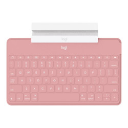 Logitech Keys-To-Go - Tastiera - Bluetooth - QWERTY - italiana - rosa blush - per Apple iPad/iPhone/TV