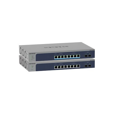 NETGEAR Smart MS510TXUP - Switch - L3 Lite - intelligente - 4 x 100/1000/2.5G (PoE++) + 4 x 100/1000/2.5/5/10G (PoE++) + 2 x 10