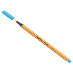 Fineliner Point 88 - tratto 0,4 mm - azzurro 57 - Stabilo