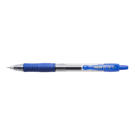 Pilot G-2 - Penna a sfera - blu - inchiostro gel - 0.7 mm - medio - retrattile