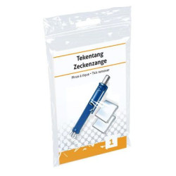 Pinzetta in plastica utile per togliere le zecche in sicurezza. CE 93/42