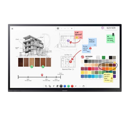 Sharp/Nec Monitor Interattivo 75’ - PN-LA752