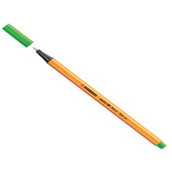 Fineliner Point 88 - tratto 0,4 mm - verde fluo 033 - Stabilo
