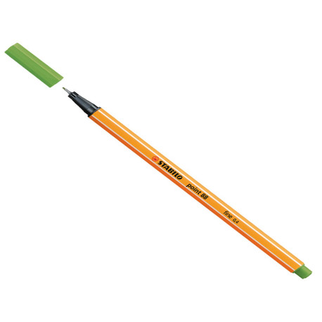 Fineliner Point 88 - tratto 0,4 mm - verde mela 33 - Stabilo