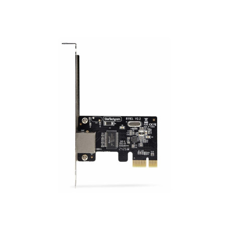 StarTech.com 1-Port Gigabit PCIe Network Adapter Card, TAA Compliant - Adattatore di rete - PCIe profilo basso - Gigabit Ethern