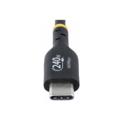 StarTech.com 3m USB C Charging Cable, USB-IF Certified USB-C Cable, 240W - Cavo USB - 24 pin USB-C (M) a 24 pin USB-C (M) - USB