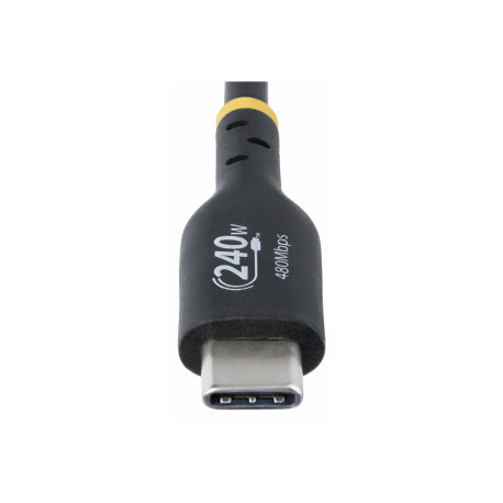 StarTech.com 4m USB C Charging Cable, USB-IF Certified USB-C Cable, 240W - Cavo USB - 24 pin USB-C (M) a 24 pin USB-C (M) - USB