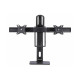 StarTech.com Crossbar Dual Monitor Desk Stand, Double 27inch Screens/VESA - Supporto - per 2 monitor - plastica, Alluminio, acc