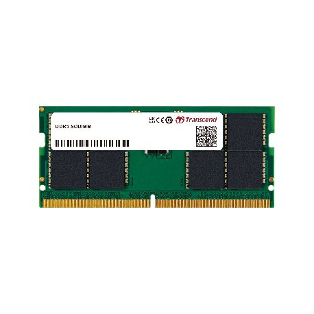 Transcend - DDR5 - modulo - 32 GB - SO DIMM 262-pin - 5600 MHz / PC5-44800 - CL46 - 1.1 V - senza buffer - on-die ECC
