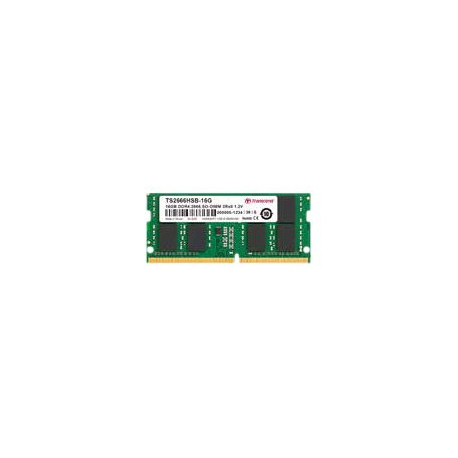 Transcend JetRAM - DDR4 - modulo - 4 GB - SO DIMM 260-pin - 3200 MHz / PC4-25600 - CL22 - 1.2 V - senza buffer - non ECC