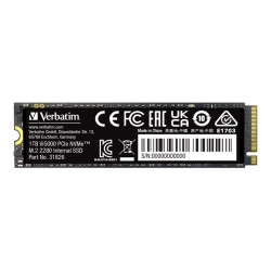 Verbatim Vi5000 - SSD - 1 TB - interno - M.2 2280 - PCIe 4.0 x4