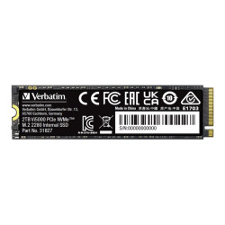 Verbatim Vi5000 - SSD - 2 TB - interno - M.2 2280 - PCIe 4.0 x4