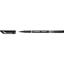 Fineliner Stabilo Sensor - tratto 0,3mm - nero - Stabilo