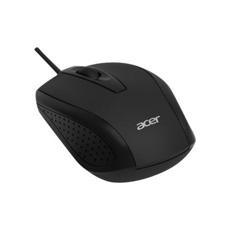 Acer - Mouse - 3 pulsanti - cablato - USB - nero - bulk
