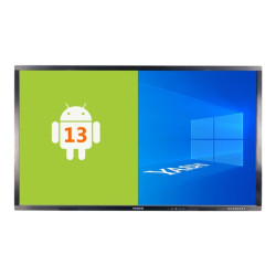 Yashi LY7511 - 75" Categoria diagonale schermo piatto LCD - interattiva - con touch screen (multi touch) - 4K UHD (2160p) 3840 