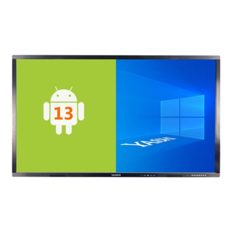 Yashi LY7511 - 75" Categoria diagonale schermo piatto LCD - interattiva - con touch screen (multi touch) - 4K UHD (2160p) 3840 
