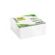 Foglietti Cubo - collato su un lato - bianco - 9,5 x 9,5 cm - 700 fogli - IKona+