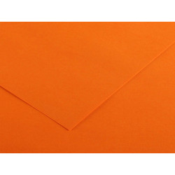 Foglio Colorline - 70x100 cm - 220 gr - arancione - Canson