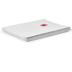 Carta Kraft - da pacchi - 80 gr - foglio 100 x 140 cm - ultra bianco - Rex Sadoch - conf. 50 fogli