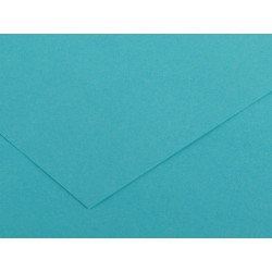 Foglio Colorline - 70x100 cm - 220 gr - blu turchese - Canson