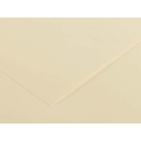 Foglio Colorline - 70x100 cm - 220 gr - crema - Canson