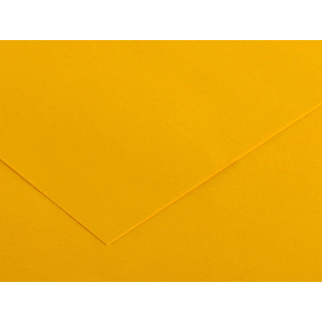 Foglio Colorline - 70x100 cm - 220 gr - giallo oro - Canson