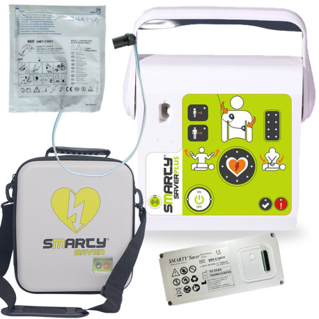 Defibrillatore AMI Smarty Saver Plus Semiautomatico SM3-B1003 DAE CPR