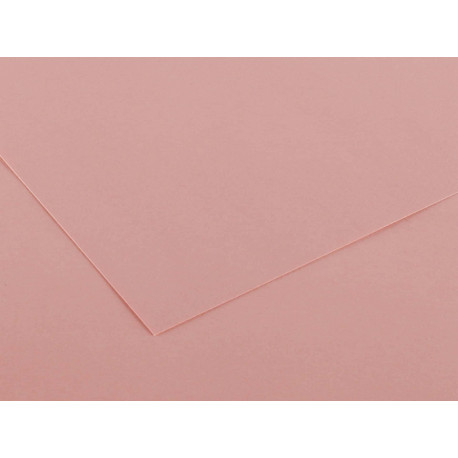 Foglio Colorline - 70x100 cm - 220 gr - rosa confetto - Canson