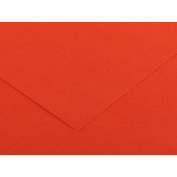 Foglio Colorline - 70x100 cm - 220 gr - rosso vivo - Canson