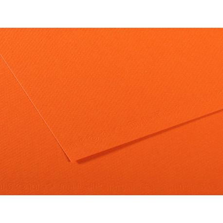 Foglio Mi-Teintes - A4 - 160 gr - arancione - Canson