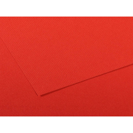 Foglio Mi-Teintes - A4 - 160 gr - papavero - Canson