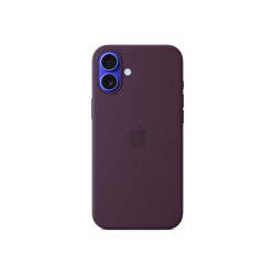 Apple - Cover per cellulare - Compatibilità MagSafe - silicone - prugna - per iPhone 16 Plus