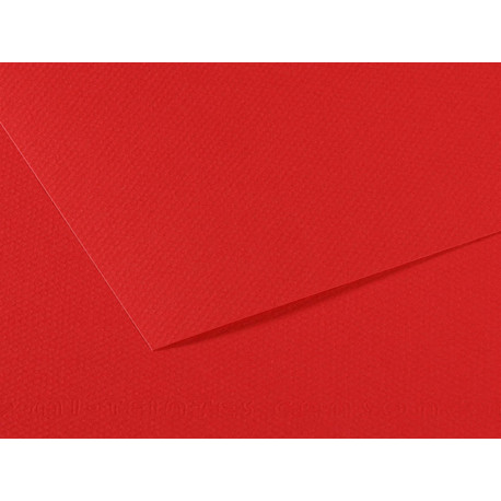 Foglio Mi-Teintes - A4 - 160 gr - rosso vivo - Canson