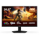 AOC G4 Q27G41ZDF, 67,3 cm (26.5"), 2560 x 1440 Pixel, Quad HD, QD-OLED, 0,03 ms, Nero, Rosso