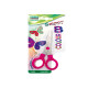 Forbice Snippy Color - punta tonda - 13 cm - lama acciaio - colori assortiti - Lebez