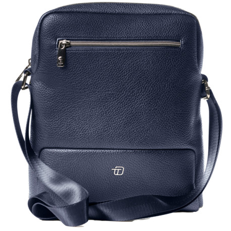 City bag medium Gate Trended - 25 x 30 x 6 cm - ecopelle - blu - In Tempo
