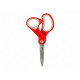 Forbici Comfort - 18 cm - impugnatura asimmetrica - lama in acciaio - rosso - Scotch