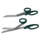 Forbici tagliabendaggi - plastica/acciaio inox - 14,5 cm - nero - PVS