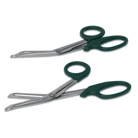 Forbici tagliabendaggi - plastica/acciaio inox - 14,5 cm - nero - PVS