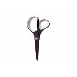 Forbici Titanium No Stick - 20 cm - impugnatura asimmetrica - lama in titanio con rivestimento antiadesivo - nero - Scotch