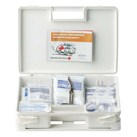 Valigetta Auto in polipropilene contenuto  DIN 13164 B Obbligatoria in alcune nazioni europee