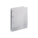 Exacompta Crystal - Quaderno ad anelli - larghezza dorsale 40 mm - per A4 Maxi - capacità 225 fogli - traslucido, cristallo