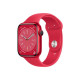 Apple Watch Series 8 (GPS) - (PRODUCT) RED - 45 mm - alluminio rosso - smartwatch con fascia sportiva - fluoroelastomero - ross