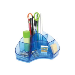 ARDA Classic - Organizzatore scrivania - PVC - cristallo