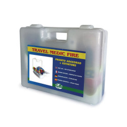 Valigetta Cassetta Kit EMERGENZA AUTO ferite di piccole entità e integrazione autovetture private