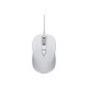 ASUS MU101C Blue Ray Silent - Mouse - per destrorsi e per sinistrorsi - ottica - 3 pulsanti - cablat