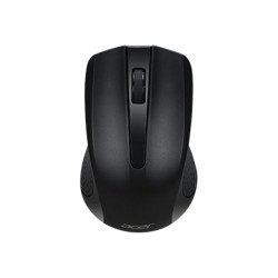 Acer AMR910 - Mouse - ottica - senza fili - 2.4 GHz - ricevitore wireless USB - nero - retail - per Aspire C 22- Chromebook 51X